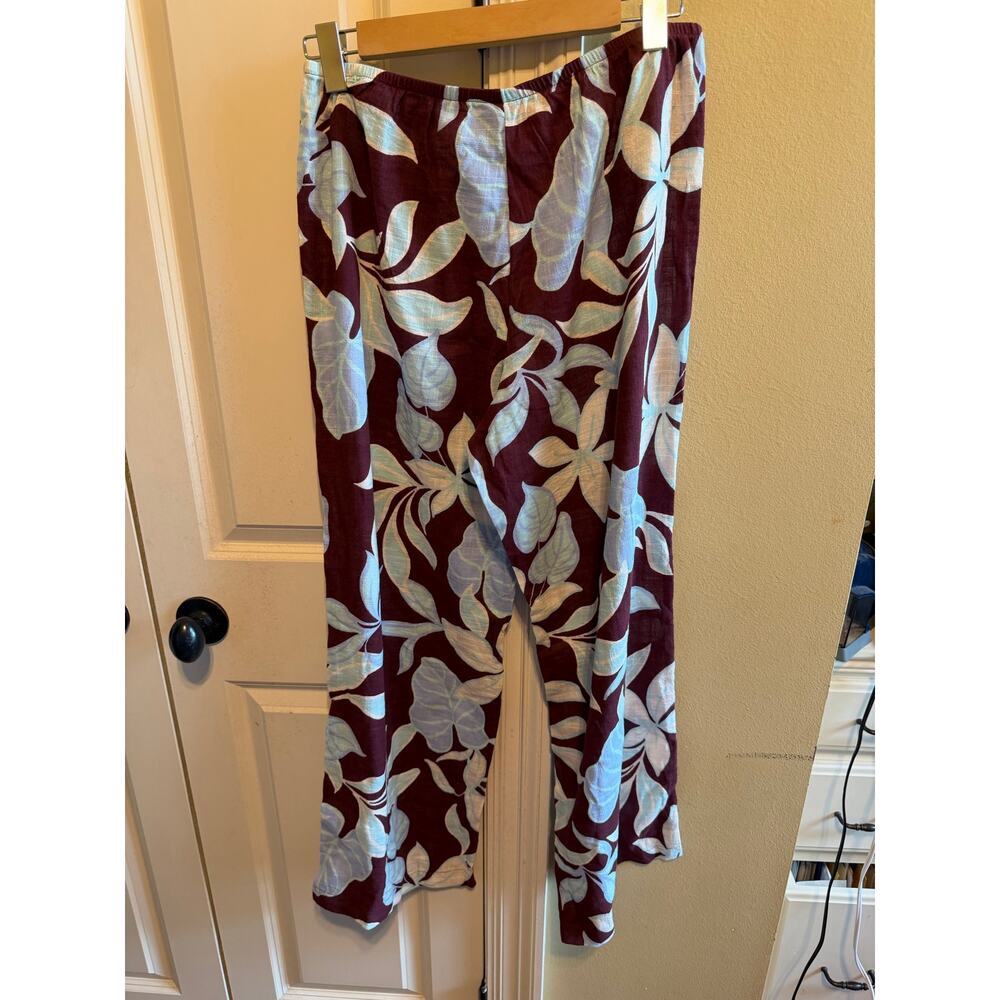 Shade Shore Eyelet Cheeky Coverage One Piece Swimsuit w/ Coverup Pants Sz Small - Picture 13 of 16